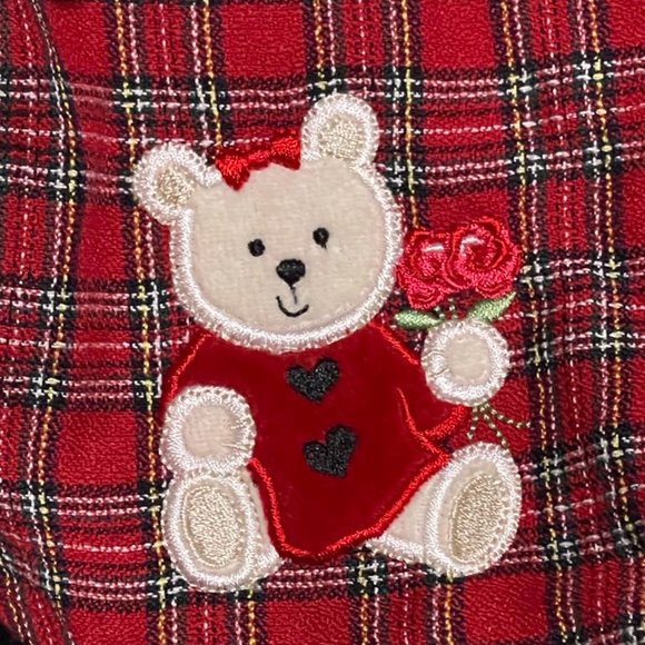 Bright Futures Red Plaid Christmas 3 months set - Picture 12 of 12